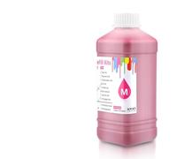 1000ml white Eco solvent ink for R-land M-maki for DX5 DX6 DX7 DX10 TX800 XP600 5113 4720 I3200 (oil-based)(Magenta)