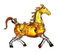 1000ML Wine Decanter, Horse Design Whiskey Decanter, Animal Wine Bottle Aerator, High Borosilicate Glass, Perfect for Drinker/Wine Lovers, Great Gift