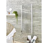 1000mm (H) X 300mm (W) - Vertical Straight- 22mm - Chrome - Bathroom Towel Rail - (Clifton Rail) -(1.0M X 0.3M)