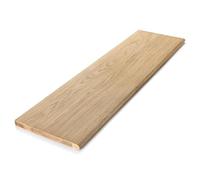 1000mm Long 22mm Thick Solid Oak Stair Tread Cladding