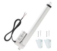 1000N Linear Motion Actuator DC12V 50mm 100mm 150mm 200mm 250mm 300mm 350mm 400mm Stroke Linear Drive Electric Motor 14mm/s(350mm Stroke)