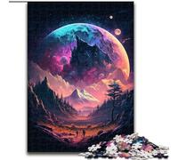 1000Pc Adults Jigsaw Puzzle Alien Planet Jigsaws 1000 Pieces for Adults Family Interactive Game, DIY Home Decor Brain Challenge Gift (Size 26x38cm)
