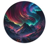1000Pc Adults Jigsaw Puzzle Alien Planet Landscape 1000-Piece Jigsaw Puzzle Challenging Brain Teaser for Teenagers,Perfect for Home Decor Or Gift (Size 67.5x67.5cm)