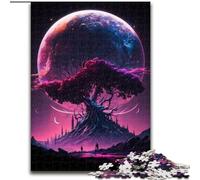 1000Pc Adults Jigsaw Puzzle Alien Planet Landscape 1000Pc Adults Jigsaw Puzzle Educational & Fun Indoor Game for Home Decor (Size 26x38cm)