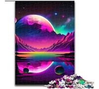 1000Pc Adults Jigsaw Puzzle Alien Planet Landscape Jigsaw Puzzles for Teenagers, Family Game Night, Brain-Challenging Gift Idea size : 50x75cm