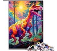 1000Pc Adults Jigsaw Puzzle Ancient Dinosaurs Puzzles for Adults Perfect for Home & Office Decor, Parties, Birthdays (Szie 26x38cm)