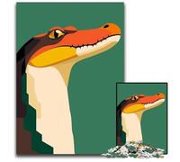 1000Pc Adults Jigsaw Puzzle Animal Minimalist Flat Wooden Jigsaw Puzzles for Adults Interactive Family Game Brain Challenge Educational Toy 1000 PCS(75x50cm)