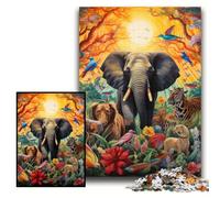 1000Pc Adults Jigsaw Puzzle Animal World Jigsaw Puzzles for Adults 26x38 cm Perfect for Family Fun on Christmas, Thanksgiving, Birthdays & Easter