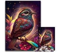 1000Pc Adults Jigsaw Puzzle Art Bird Jigsaw Puzzles for Adults High-Difficulty Brain Teaser for Teenagers 26X38CM/10.23x14.96inch