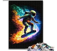 1000Pc Adults Jigsaw Puzzle ASTRO ON FIRE Impossible Jigsaw Puzzles for Adults size 50x75cm Challenging DIY Brain Teaser, Perfect Family Game Or Decorative Gift