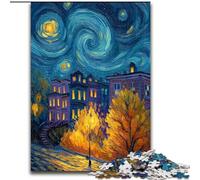 1000Pc Adults Jigsaw Puzzle Autumn Under The Night Sky Puzzles for Adults 26X38CM for Mother'S Day, Birthdays, Christmas