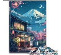 1000Pc Adults Jigsaw Puzzle Beautiful Mount Fuji Challenging Puzzles size 26x38cm Ideal for Family Fun, Relaxation