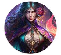 1000Pc Adults Jigsaw Puzzle Beautiful Wizard 1000 Piece Jigsaw Challenging Brain Teaser for Teenagers,Family Game Night Fun (67.5x67.5cm)