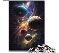 1000Pc Adults Jigsaw Puzzle Beyond The Milky Way Jigsaw Puzzles for Adults 1000 DIY Home Decor Brain Teaser Game for Teenagers (Size 26x38cm)
