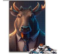 1000Pc Adults Jigsaw Puzzle Boss Raccoon Jigsaw Puzzles for Teenagers, Family Game Night, Brain-Challenging Gift Idea size : 50x75cm