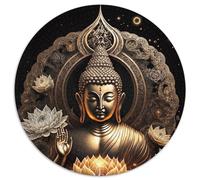 1000Pc Adults Jigsaw Puzzle Buddha Jigsaw Puzzles for Adults Family Game Night, Home Decor & Brain Training Gift 67.5x67.5cm