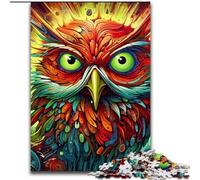 1000Pc Adults Jigsaw Puzzle Color Bird 1000Piece Puzzle Gift DIY Fun Suitable for Home Living Room Office Decoration (Size 26x38 cm)