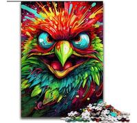 1000Pc Adults Jigsaw Puzzle Color Bird Puzzle 1000Pieces Jigsaw Family Activity Game, Home Decor Wall Art (Size 50x75 cm)