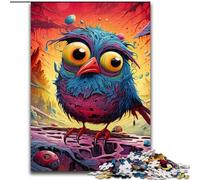 1000Pc Adults Jigsaw Puzzle Color Bird Puzzles 1000Pieces for Adults Family Activity Game for Teenager, DIY Home Decor Brain Teaser Gift (Size 50x75 cm)