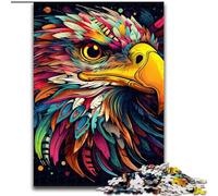 1000Pc Adults Jigsaw Puzzle Colorful Eagle Jigsaw Puzzles for Adults for Teenagers Age Group 14+, Home Decor (Szie 50x75cm)