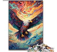 1000Pc Adults Jigsaw Puzzle Colorful Eagle Puzzles 1000Pieces for Adults Family Game Night, Home Decor & Brain Training Gift (Size 50x75 cm)