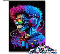 1000Pc Adults Jigsaw Puzzle Colorful Musician Wooden Jigsaw Puzzles DIY Home Decor Brain Teaser Game for Teenagers size 50x75cm