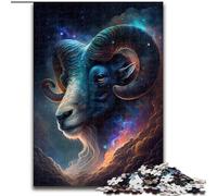 1000Pc Adults Jigsaw Puzzle Cosmic Aries 1000-Piece Jigsaw Puzzle Relaxing Entertainment, Home Decor (Size 26x38cm)