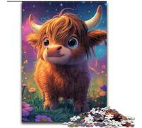 1000Pc Adults Jigsaw Puzzle Cute Yak Baby Difficult Puzzles for Adults size 38x26cm Brain Challenge Game for Teenagers & Family Interaction