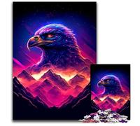 1000Pc Adults Jigsaw Puzzle Eagle Puzzles for Adults for Teenagers & Family Fun - DIY Brain Teaser Game Gift 50x75CM/19.68x29.52inch