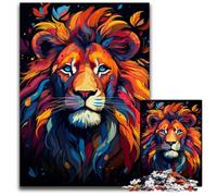 1000Pc Adults Jigsaw Puzzle Fantasy Jungle Lion Jigsaw Puzzles for Adults Relaxing Entertainment, Home Decor 1000 PCS(75x50cm)