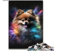 1000Pc Adults Jigsaw Puzzle Fantasy Pomeranian Puzzles for Adults size 50x75cm Educational Activity for Cognitive Skills Cognitive Skill Improvement