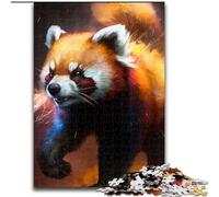 1000Pc Adults Jigsaw Puzzle Fantasy Red Panda Jigsaw Puzzles for Adults 1000 Piece for Teenagers Educational Games Gifts (Szie 50x75 cm)