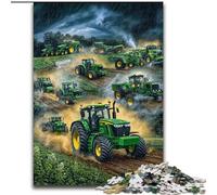 1000Pc Adults Jigsaw Puzzle Farm Implement Tractor Puzzles for Adults Home Decor & Interactive Family Game, (Size 50x75cm)