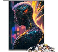 1000Pc Adults Jigsaw Puzzle Futuristic Time Traveler Jigsaw Puzzles for Adults 1000 Perfect, Educational Toy Size 26X38CM