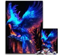 1000Pc Adults Jigsaw Puzzle Galaxy Art Phoenix Difficult Puzzles for Adults Ideal for Lover, Perfect Christmas, New Year, Valentine's Gift 50x75CM/19.68x29.52inch