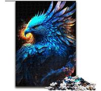 1000Pc Adults Jigsaw Puzzle Galaxy Art Phoenix Jigsaw Puzzle Made of cardboard,Challenging DIY Brain Teaser, Interactive Family Game 1000pcs(26x38cm)