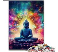 1000Pc Adults Jigsaw Puzzle Galaxy Buddha 1000 Pieces Puzzles for Adults for The Whole for Women, Gifts for Men (Szie 50x75cm)