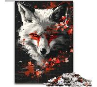 1000Pc Adults Jigsaw Puzzle God of Foxes Impossible Jigsaw Puzzles for Adults size 50x75cm Ideal for Family Fun, Relaxation