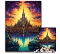 1000Pc Adults Jigsaw Puzzle Grand Palace of Thailand Jigsaw Puzzles for Adults Relaxing Entertainment, Home Decor 1000 PCS(38x26cm)