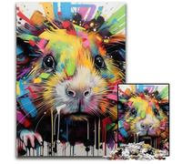 1000Pc Adults Jigsaw Puzzle Hairless Cat Graffiti Puzzles for Adults Educational Toy for Teenagers, Home Office Decor 50x75CM/19.68x29.52inch