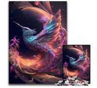1000Pc Adults Jigsaw Puzzle Humming Bird Of Time Puzzles for Adults for Teenagers & Family Fun - DIY Brain Teaser Game Gift 26X38CM/10.23x14.96inch