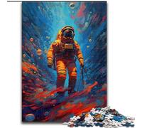 1000Pc Adults Jigsaw Puzzle I Am in Space Jigsaw Puzzles for Adults 1000 Perfect, Educational Toy Size 50X75CM