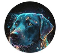 1000Pc Adults Jigsaw Puzzle Labrador Retriever Dog Jigsaw Puzzles for Adults Family Game Night, Home Decor & Brain Training Gift 67.5x67.5cm