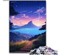 1000Pc Adults Jigsaw Puzzle Landscape of The Most Beautiful Jigsaw Puzzles Made of cardboard,Family Interaction & Brain Challenge, Family Activity Challenge 1000pcs(26x38cm)