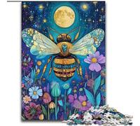 1000Pc Adults Jigsaw Puzzle Magic Bee Impossible Jigsaw Puzzles for Adults 26X38CM Family Fun Activity, Brain Challenge, for Teenager