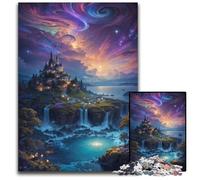 1000Pc Adults Jigsaw Puzzle Magical Fantasy World Jigsaw Puzzles for Adults Perfect for Halloween Christmas Birthday Gift 1000 PCS(75x50cm)