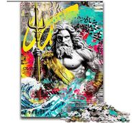 1000Pc Adults Jigsaw Puzzle Movie Graffiti Challenging Puzzles 26X38CM Ideal for Family Fun, Relaxation