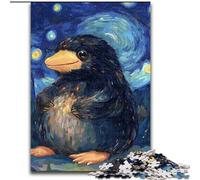 1000Pc Adults Jigsaw Puzzle Night Sky Penguin Jigsaw Perfect for Teenagers, Family Bonding, Brain Teaser & DIY Home Decor Gift 50X75CM