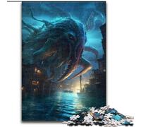 1000Pc Adults Jigsaw Puzzle Nightmare Titan Jigsaw Puzzles size 26x38cm Ideal for Teenagers & Collectors, Travel Gift, Family Activity