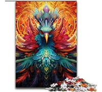 1000Pc Adults Jigsaw Puzzle Peacock 1000 Pieces Puzzles for Adults Family Interactive Game, Brain Teaser Gift, Educational Toy 26x38cm